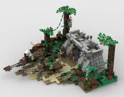 1999 Speeder Bikes - Endor Bunker Display