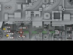 Micro Star Wars Trench Run