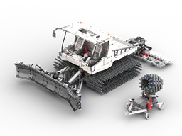 Snow groomer (Pistenbully) - 42100 B-model with additional parts