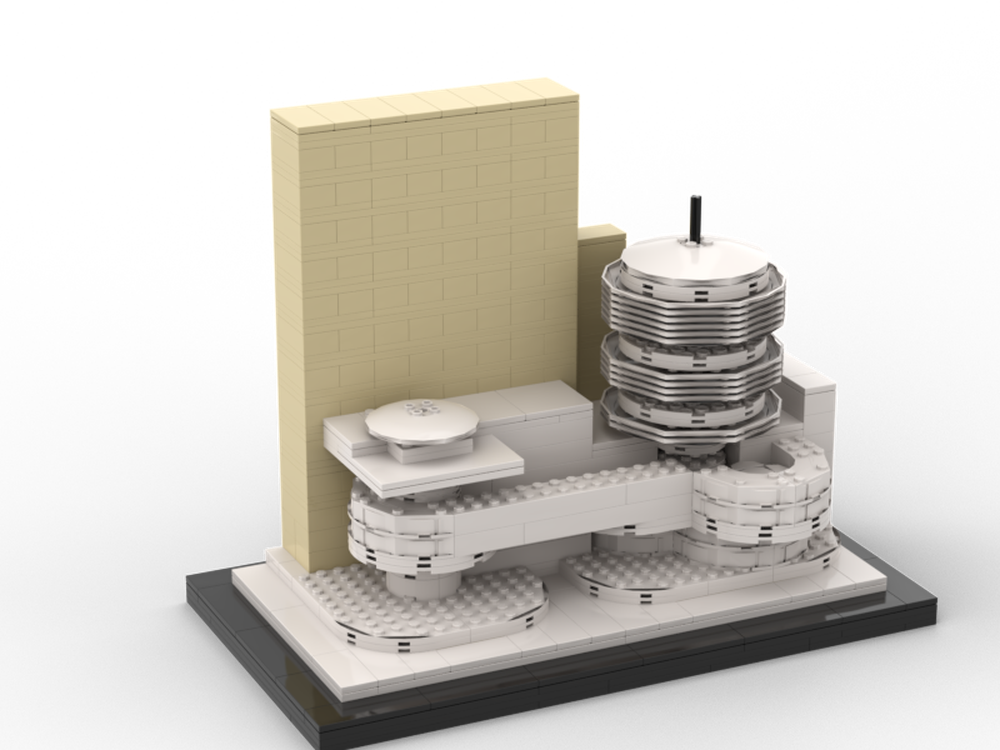 LEGO Architecture 21004 Solomon R. Guggenheim Museum in the scale 2:1