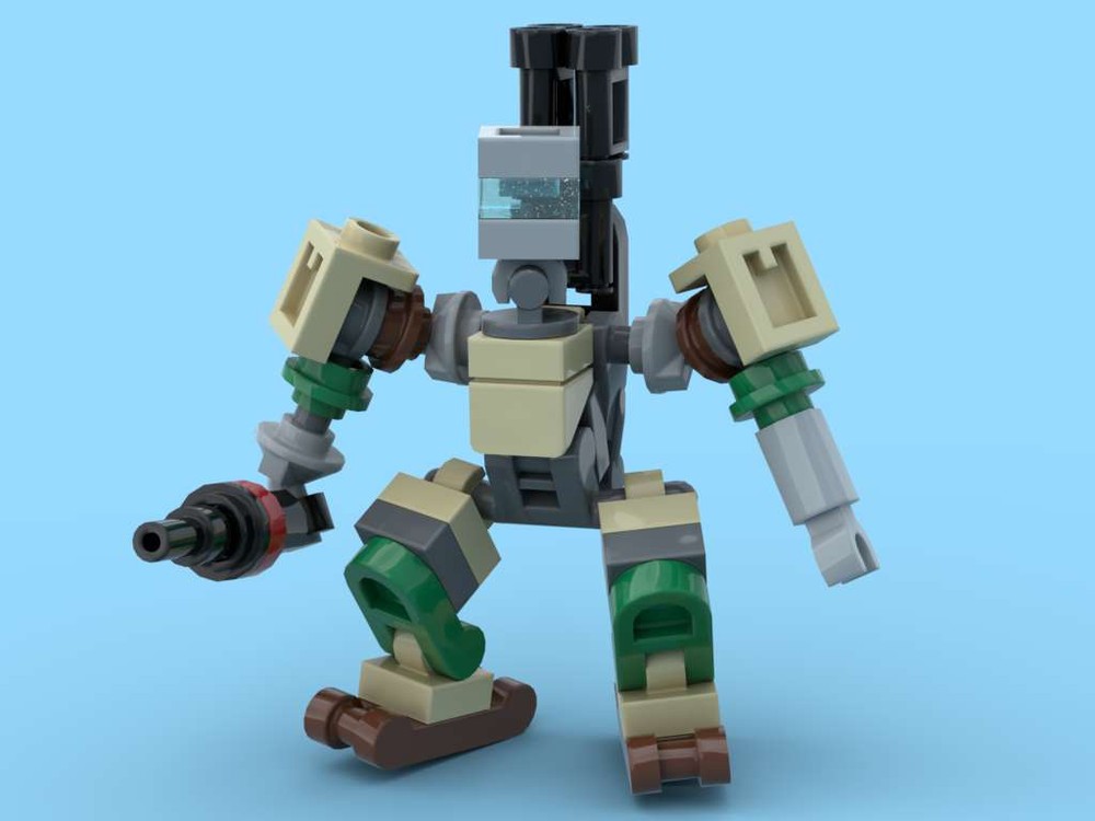 Lego Bastion (Overwatch 1)