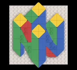 Nintendo 64 Logo (Mosaic)