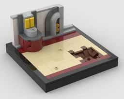 Temple Duel Mini MOC