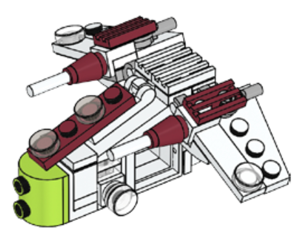 Lego Republic Gunship