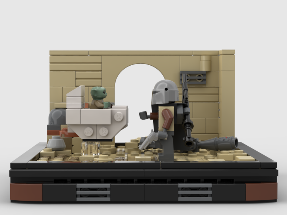 Lego Mando Meets the Child