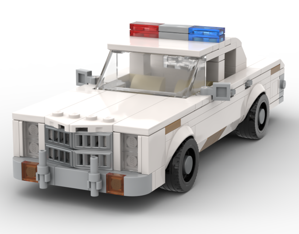 Lego 1977 dodge Monaco police car (from the dukes of hazzard)