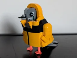 Pigeon In Puffer Jacket