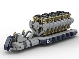 Clone Wars Platoon Attack Craft With Droid Rack (CIS)