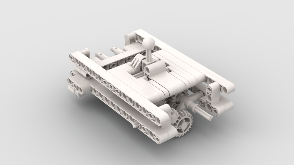 Lego 3+R transmission with H pattern
