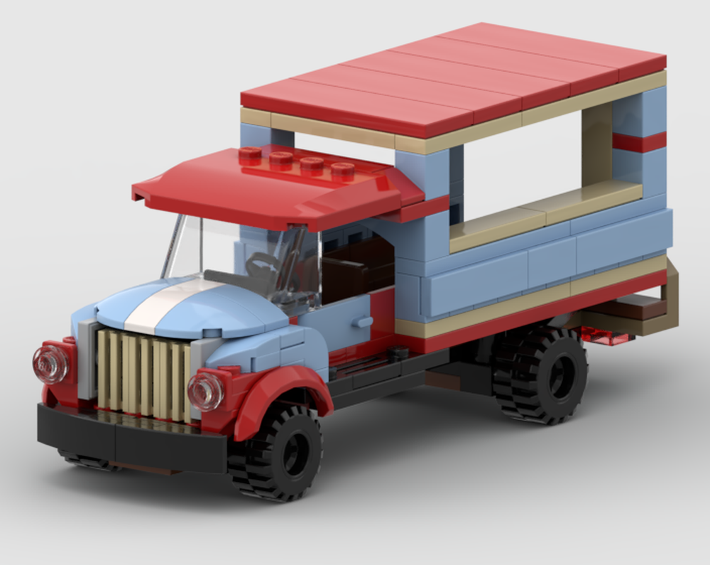Lego Truck Bus - I'm for the hippopotamus