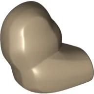 Bigfig Arm, Right [Plain] / Dark Tan