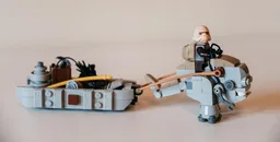 Kuiil's Blurrg with trailer