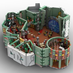 Stargate Atlantis Operations (LEGO® colors)