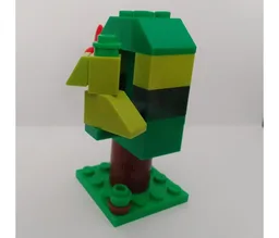 Green Bird House