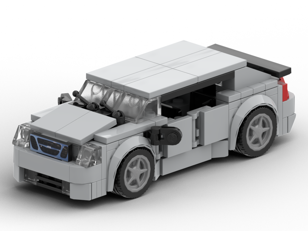 Lego Saab 9-3 1998 Sedan Stud6