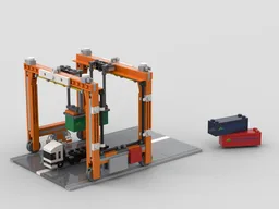 Mini port - container gantry crane kit