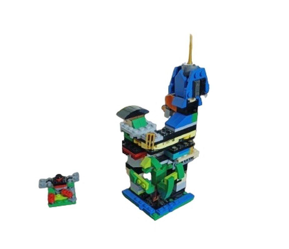 Lego 71784+71763-mini Ninjago city gardens