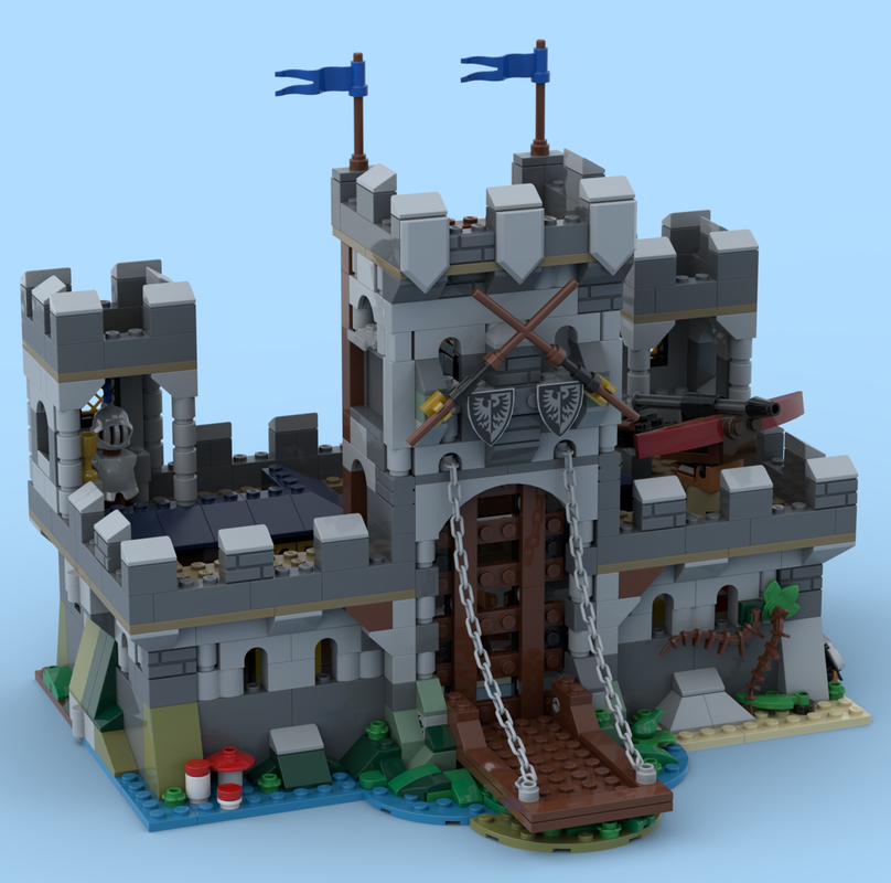 Lego Falcon King's Castle (31120 alternate build)
