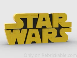 75407 Star-Wars Logo - IMPROVED