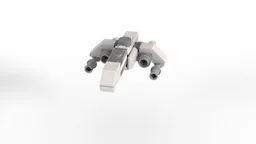 Ultramicro E-wing escort Starfighter