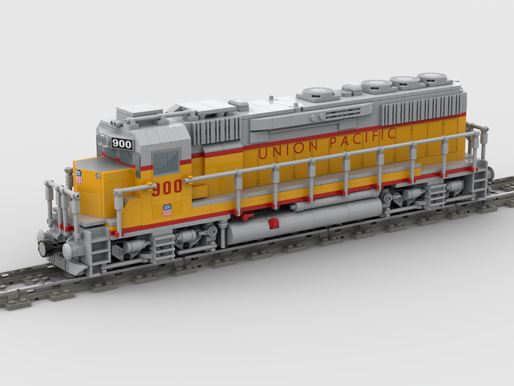 Lego Diesel Engine EMD GP40 of Union Pacific Railroad