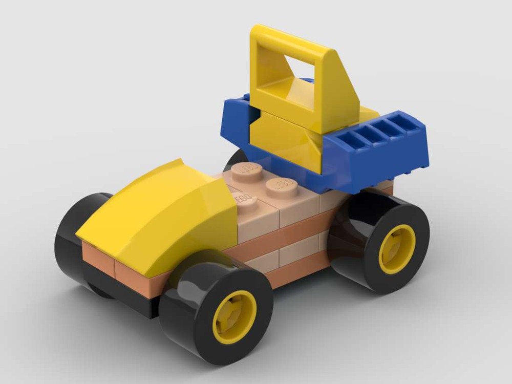 Lego Nesquik Quicky Racer with Fake Pullback motor