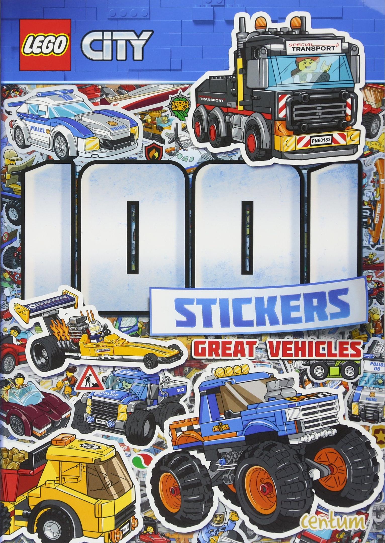 Lego City: 1001 Stickers: Great Vehicles