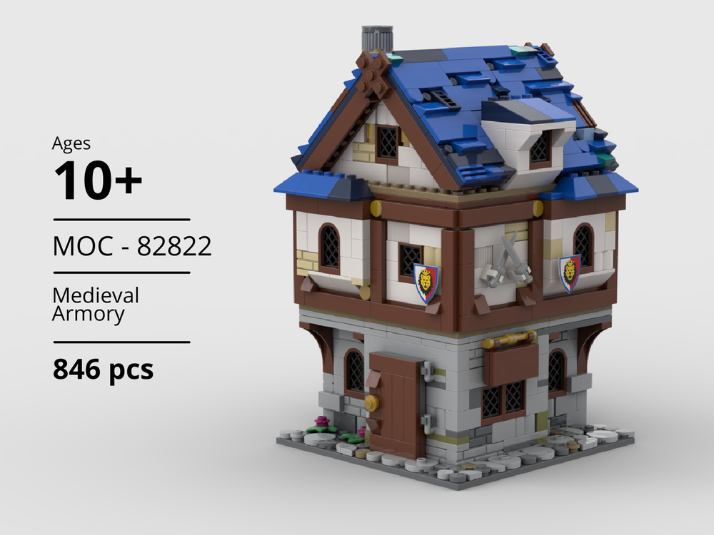 Lego Medieval Armory (Modular)