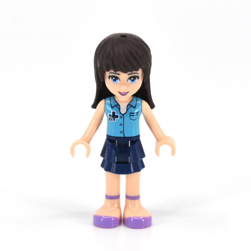Lego Sophie - Dark Azure Vest, Dark Blue Skirt, Veterinarian
