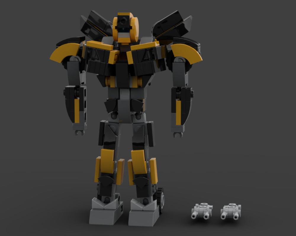 Lego Bumblebee (Season 3 Recolour) - Transformers Prime