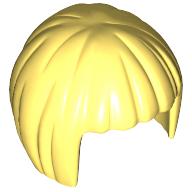 Lego Hair Short Bob Cut / Bright Light Yellow