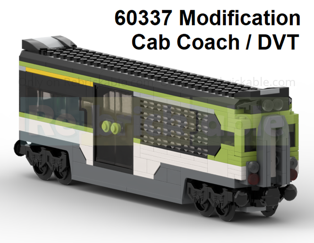 Lego 60337 Cab Coach Modification