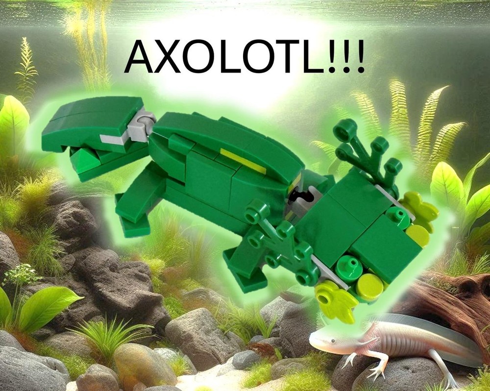 Lego Axolotl