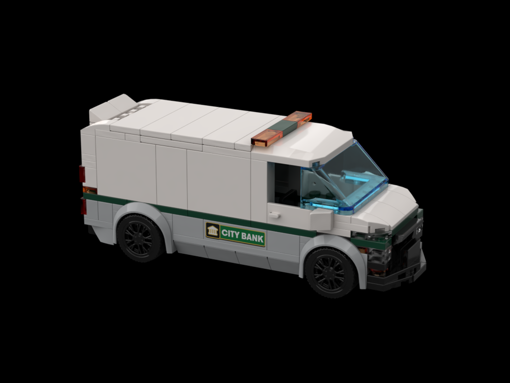 Lego City Bank Van