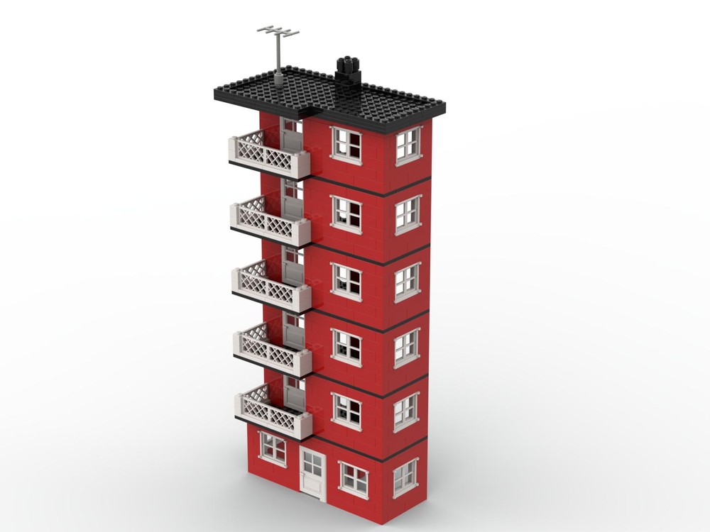 Lego Early Classic Town Apartment Building