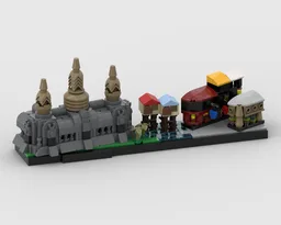 Angkor Wat/Siem Reap Architecture Style Diorama