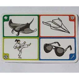 Game Card, Creationary, 107 Manta Ray / [No Color/Any Color]