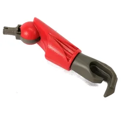 Large Figure Limb, Arm, Lower Section with Claw Hand, Pin (Gorm) / Red