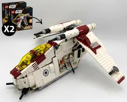 Republic Gunship (2x 75432 Alternate Model)