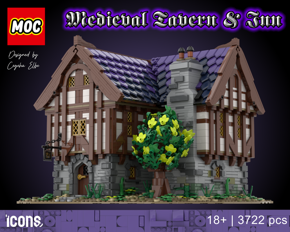 Lego Medieval tavern & inn