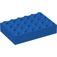 Brick 4 x 6 / Blue