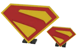 Super man Movie (2025) logo (large and small)