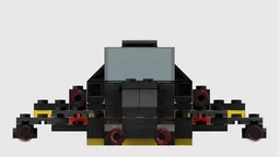 Blacktron modular spaceship