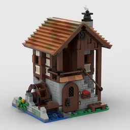 Water Mill - Medieval Village
