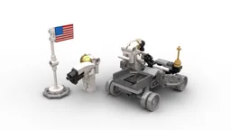 Space Force Collapsable Lunar Rover