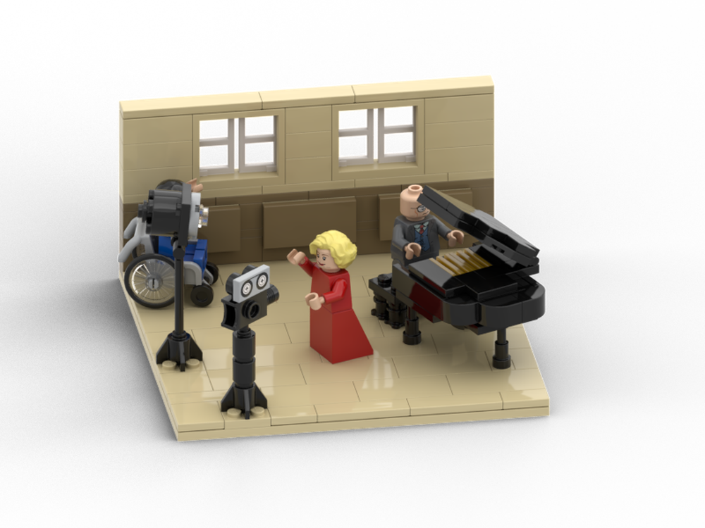 Lego the adventures of Tintin - mini scene 16x16 - the Castafiore emerald