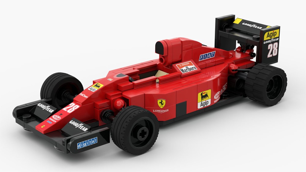 Lego Ferrari 640 F1-89 - scale 1:27