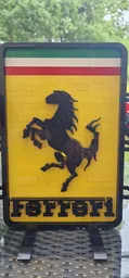 Prancing Horse Logo Display