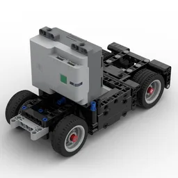 Mini RC Euro Semi Truck Chassis