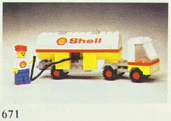 Shell Fuel Tanker